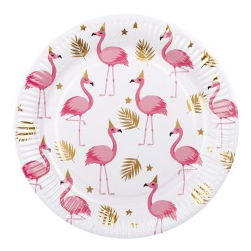 Visser Bezwaar doos Flamingo versiering en feestartikelen Flamingo's